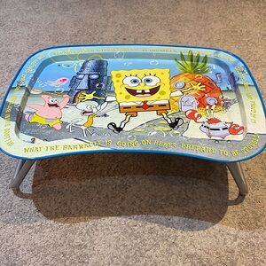 SpongeBob SquarePants Foldable Metal TV Tray, 2003